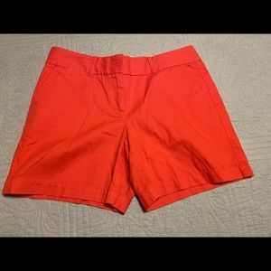 LOFT Coral shorts.
